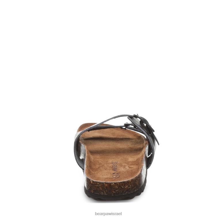 BEARPAW נשים יוליטה II XB6J372 סנדלים שחור/אפור