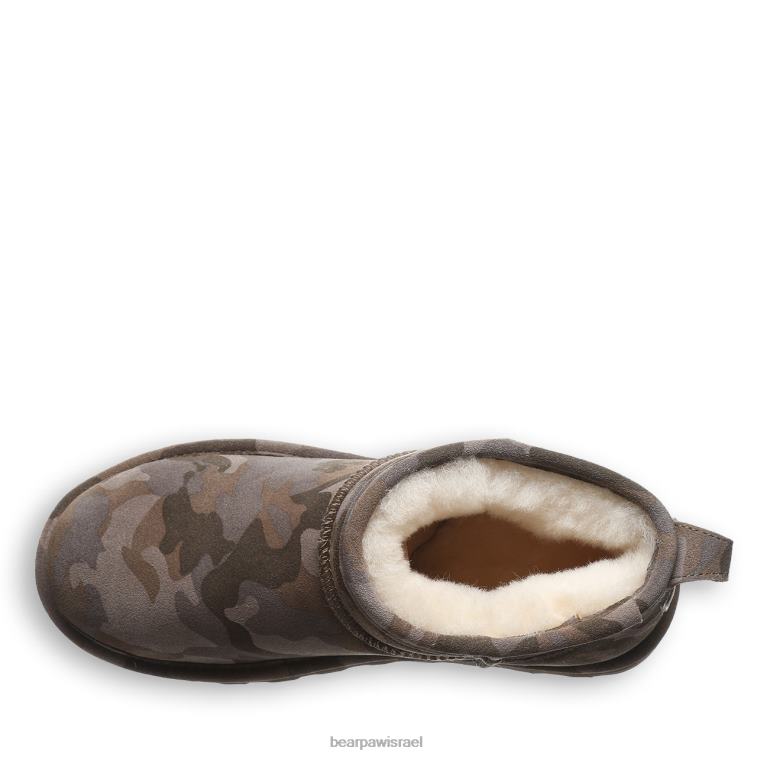 BEARPAW נשים שורט אקזוטי XB6J136 מגפיים קמו אדמה