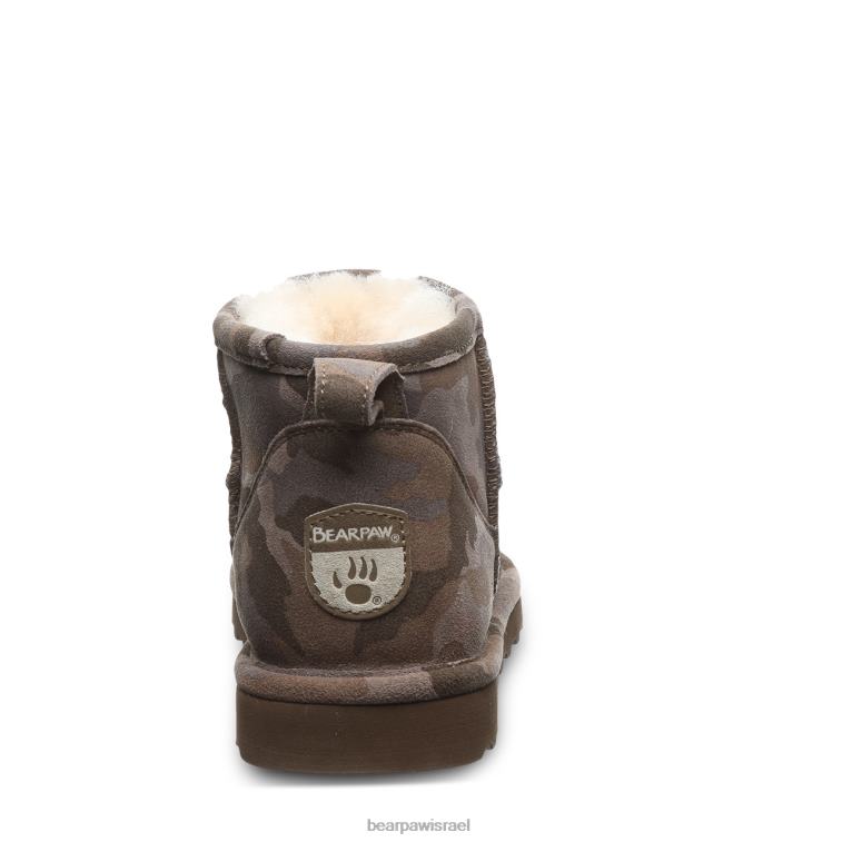 BEARPAW נשים שורט אקזוטי XB6J136 מגפיים קמו אדמה