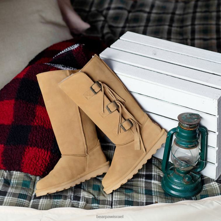 BEARPAW נשים קריס XB6J137 מגפיים אייס קפה