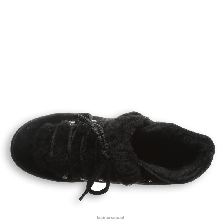 BEARPAW נשים אליסה XB6J144 מגפיים שָׁחוֹר