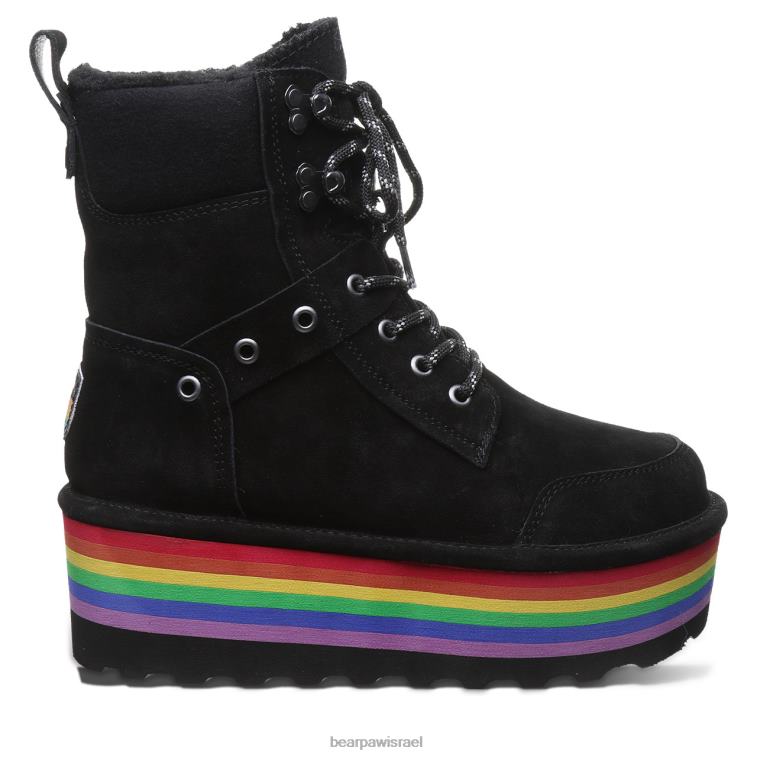 BEARPAW נשים רטרו אלישיה XB6J14 מגפיים שָׁחוֹר