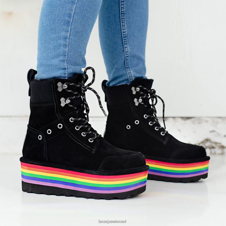 BEARPAW נשים רטרו אלישיה XB6J14 מגפיים שָׁחוֹר