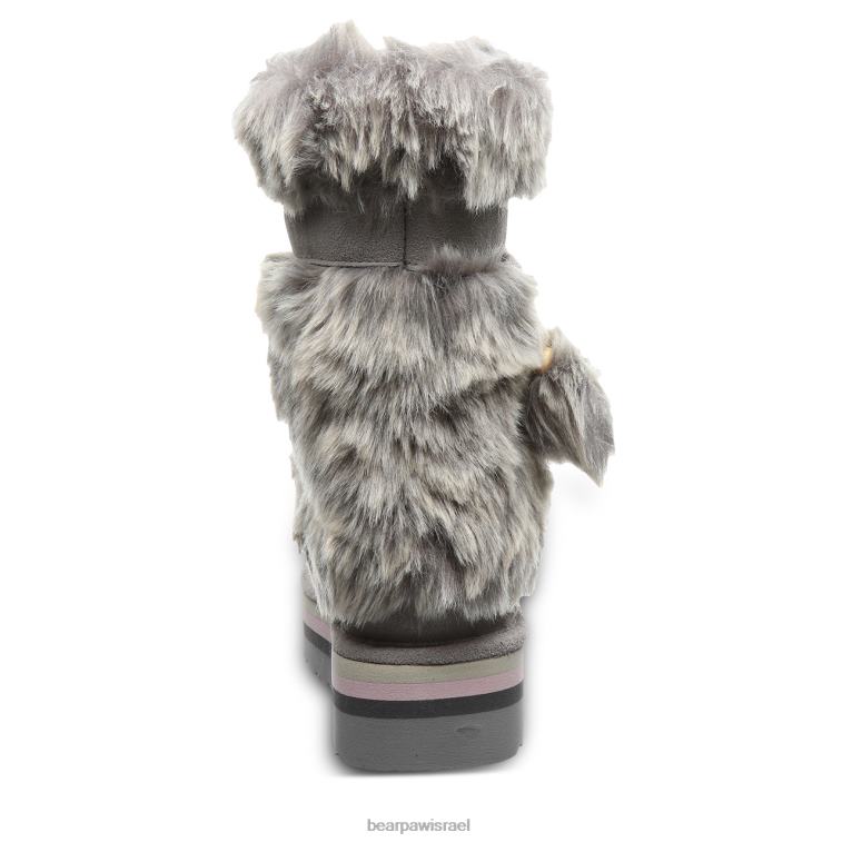 BEARPAW נשים רטרו טמא XB6J151 מגפיים ערפל אפור