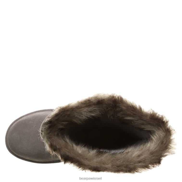 BEARPAW נשים שָׁמִיר XB6J209 מגפיים ערפל אפור