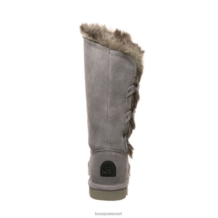 BEARPAW נשים שָׁמִיר XB6J209 מגפיים ערפל אפור