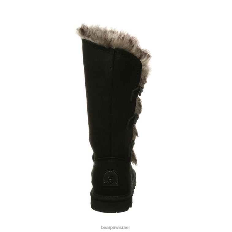 BEARPAW נשים שָׁמִיר XB6J210 מגפיים שחור מיושן