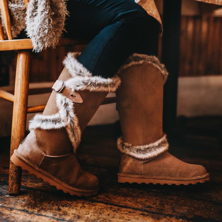 BEARPAW נשים שילה XB6J232 מגפיים היקורי