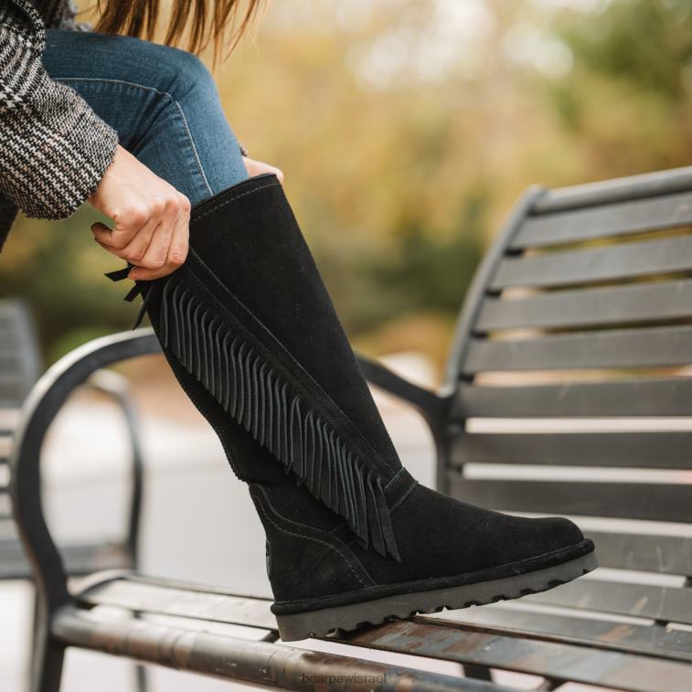 BEARPAW נשים תמרה XB6J25 מגפיים שָׁחוֹר