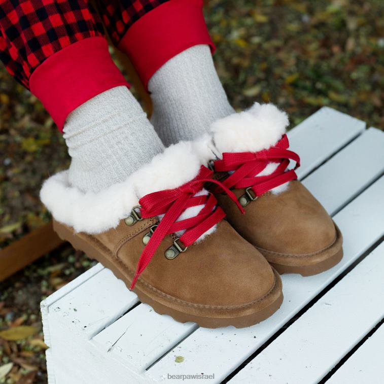 BEARPAW נשים אֶרֶז XB6J262 נעלי בית היקורי