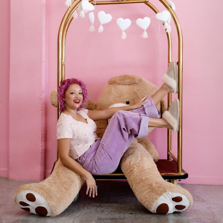 BEARPAW נשים לוקי XB6J269 נעלי בית שיבולת שועל