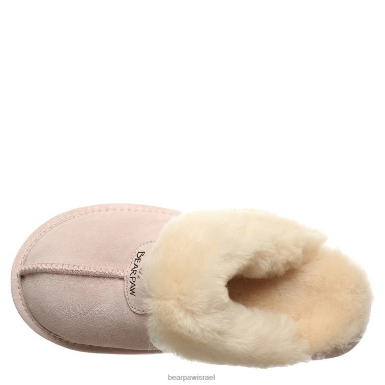 BEARPAW נשים רטרו לוקי XB6J279 נעלי בית ורוד חיוור