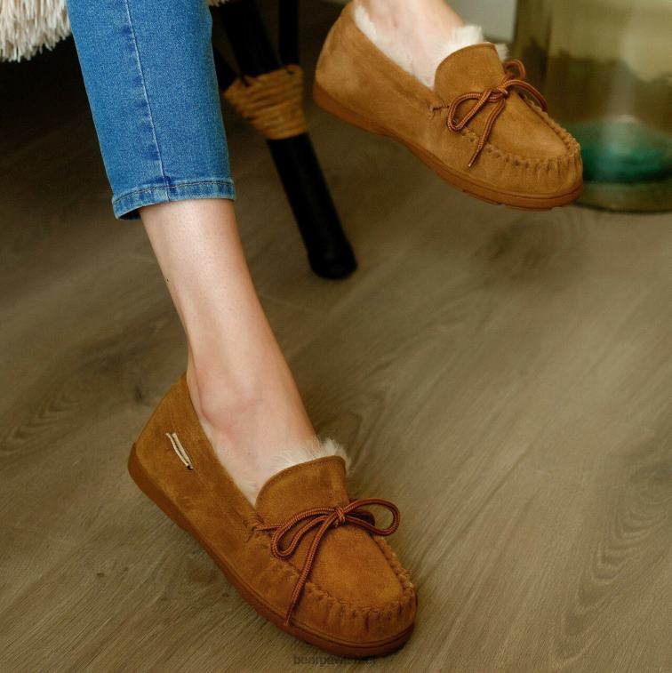 BEARPAW נשים מינדי XB6J289 נעלי בית היקורי