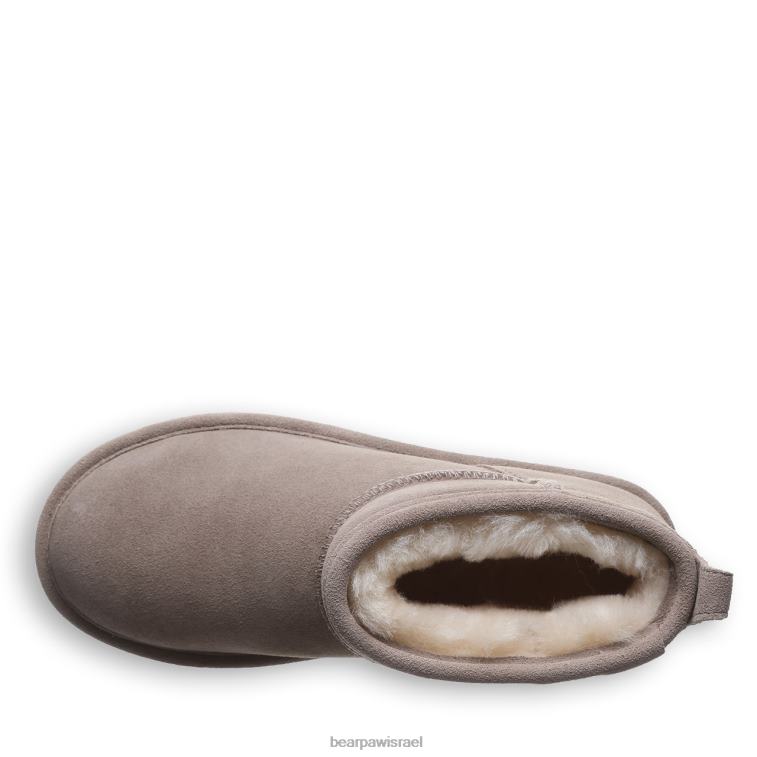 BEARPAW נשים קצר רטרו XB6J28 מגפיים אֶבֶן