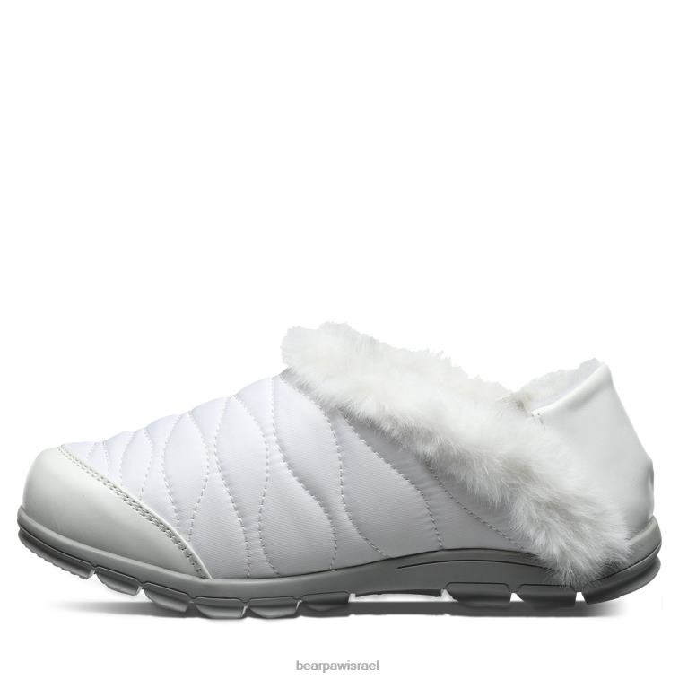 BEARPAW נשים איליין XB6J297 נעלי בית לבן