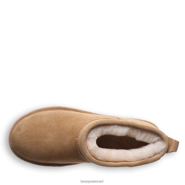 BEARPAW נשים קצר רטרו XB6J29 מגפיים אייס קפה