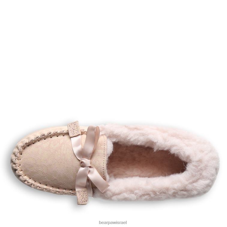 BEARPAW נשים אינדי אקזוטי XB6J300 נעלי בית נצנצים ורודים