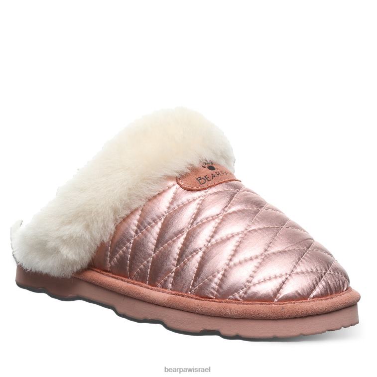 BEARPAW נשים אפי XB6J301 נעלי בית וָרוֹד