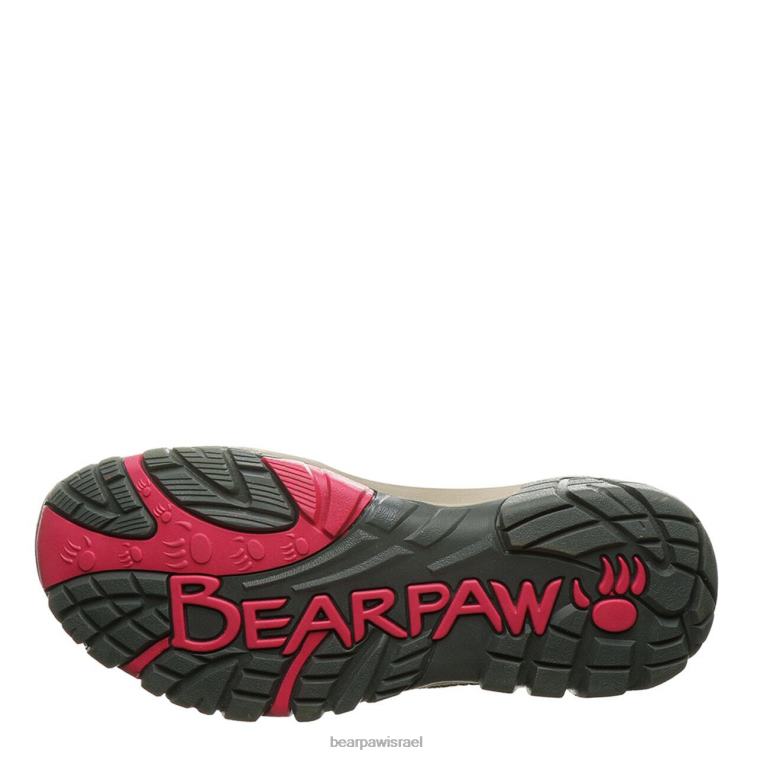BEARPAW נשים רוחב קורסיקה XB6J350 מטיילים אָפוֹר חוּם
