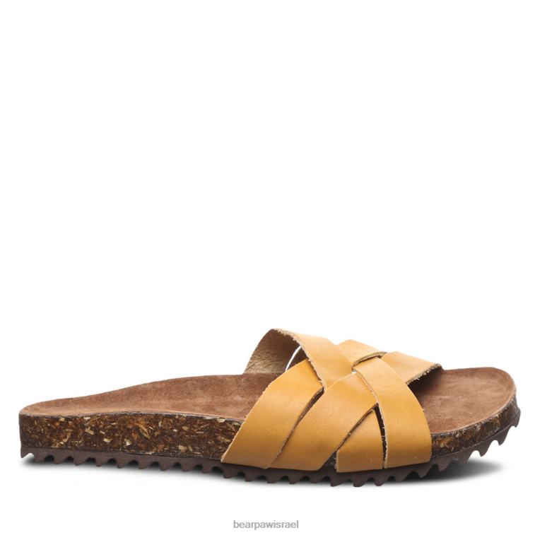 BEARPAW נשים מרטינה XB6J357 סנדלים חרדל