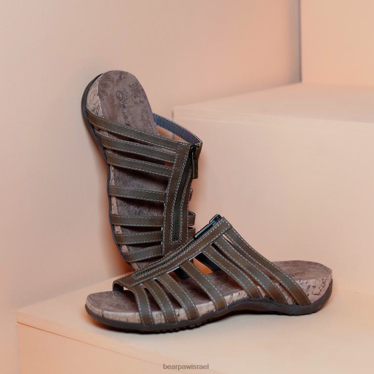 BEARPAW נשים סברינה XB6J361 סנדלים חום