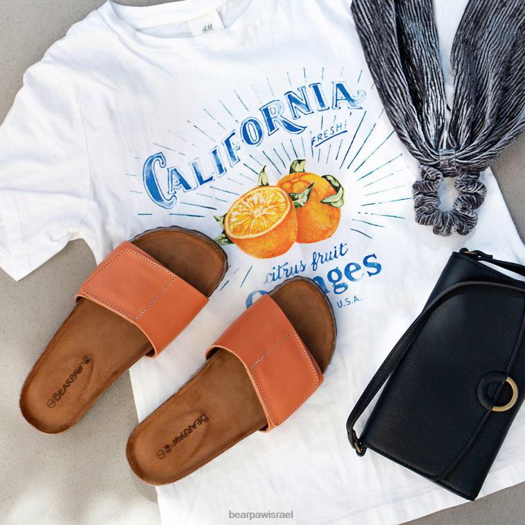 BEARPAW נשים סיביל XB6J367 סנדלים תפוז