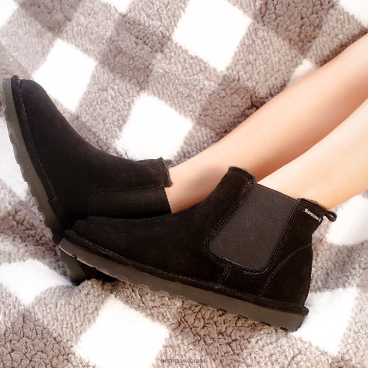 BEARPAW נשים צייר XB6J38 מגפיים שָׁחוֹר