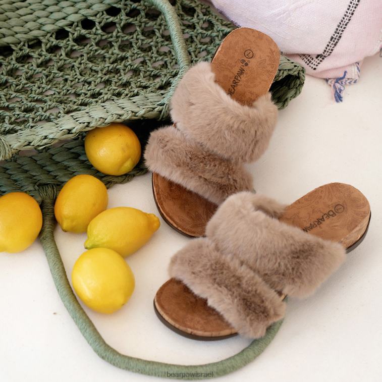 BEARPAW נשים אנליה XB6J396 סנדלים חום