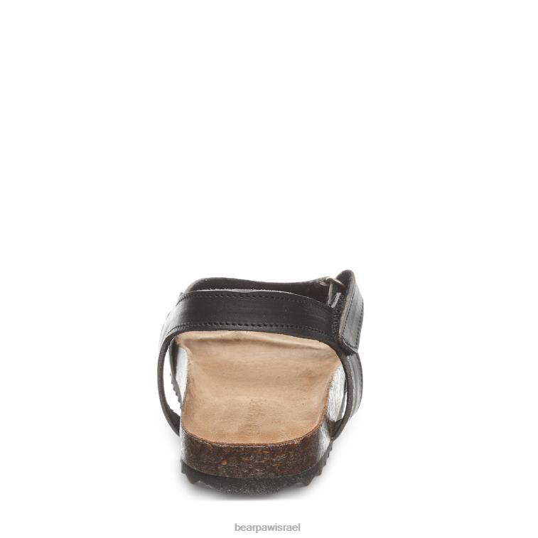 BEARPAW נשים עלמה XB6J451 סנדלים שָׁחוֹר