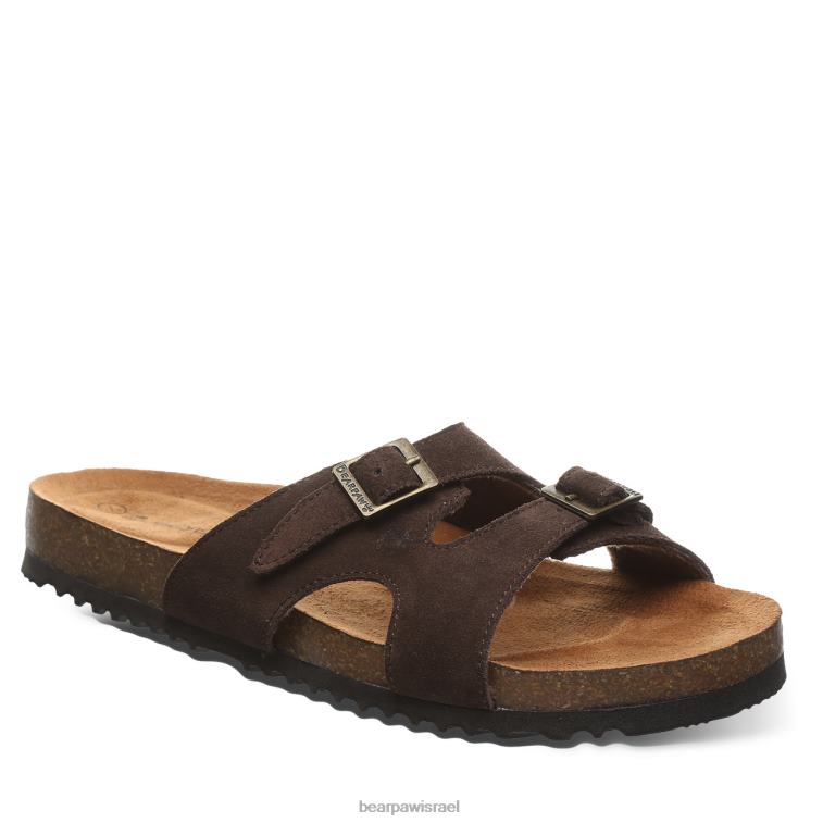 BEARPAW נשים ג'ייסי XB6J470 סנדלים שוקולד