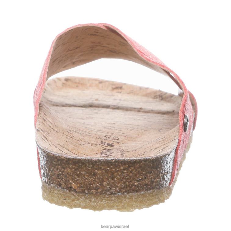 BEARPAW נשים פינה XB6J503 סנדלים פפריקה