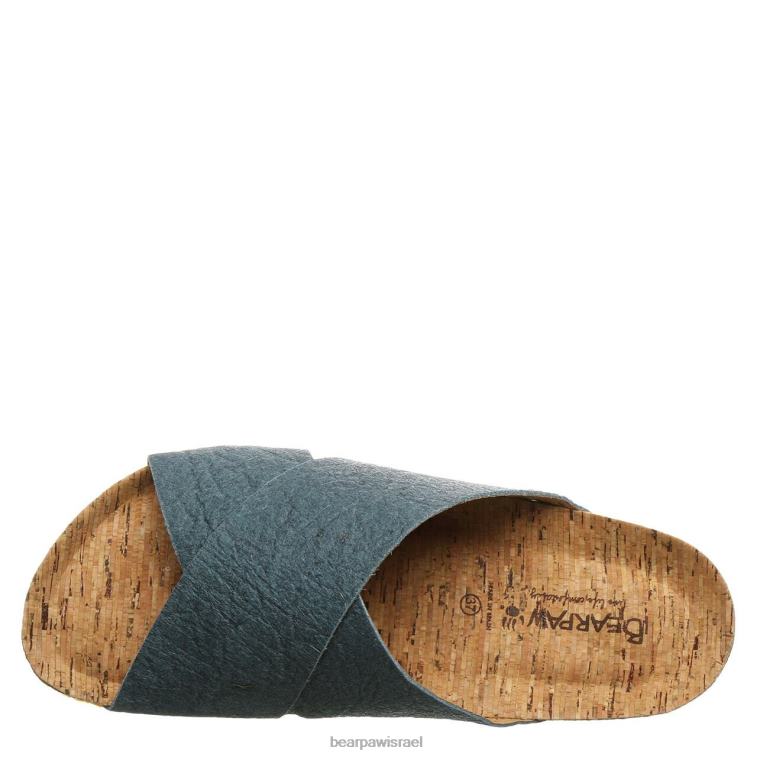 BEARPAW נשים פינה XB6J504 סנדלים אִינדִיגוֹ