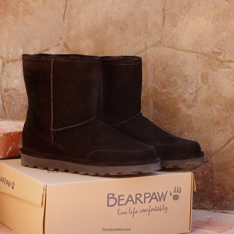 BEARPAW גברים בריידי רחב XB6J511 מגפיים שָׁחוֹר