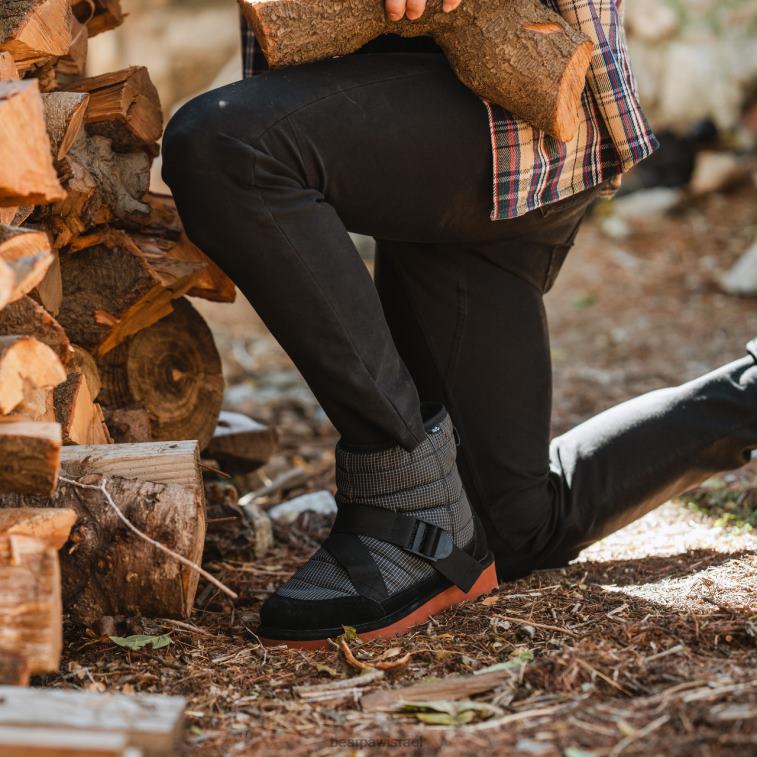 BEARPAW גברים קונור XB6J515 מגפיים שָׁחוֹר