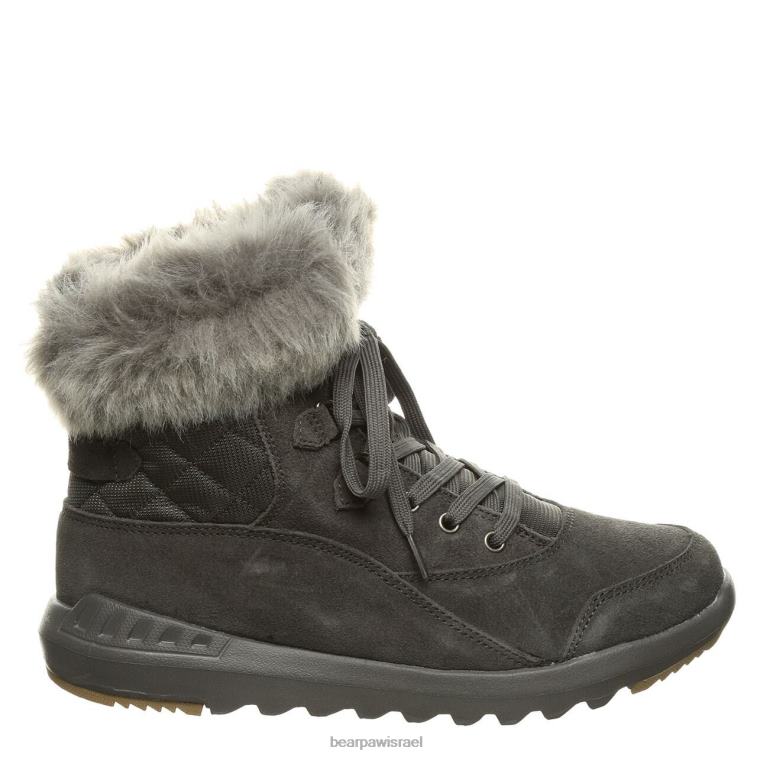 BEARPAW נשים אָדוֹם הַחֲזֶה XB6J52 מגפיים פֶּחָם