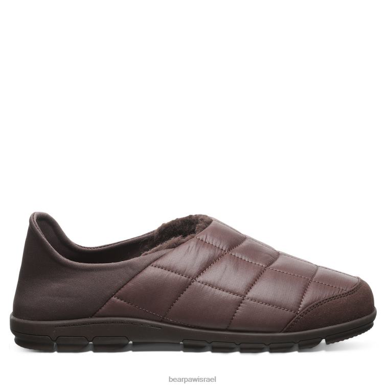 BEARPAW גברים לְהָצִיק XB6J535 נעלי בית שוקולד