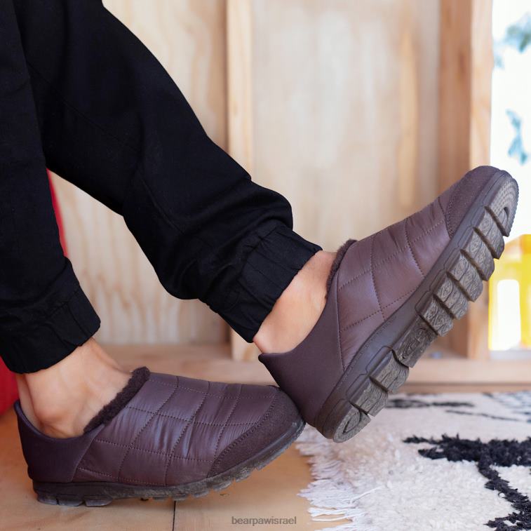 BEARPAW גברים לְהָצִיק XB6J535 נעלי בית שוקולד