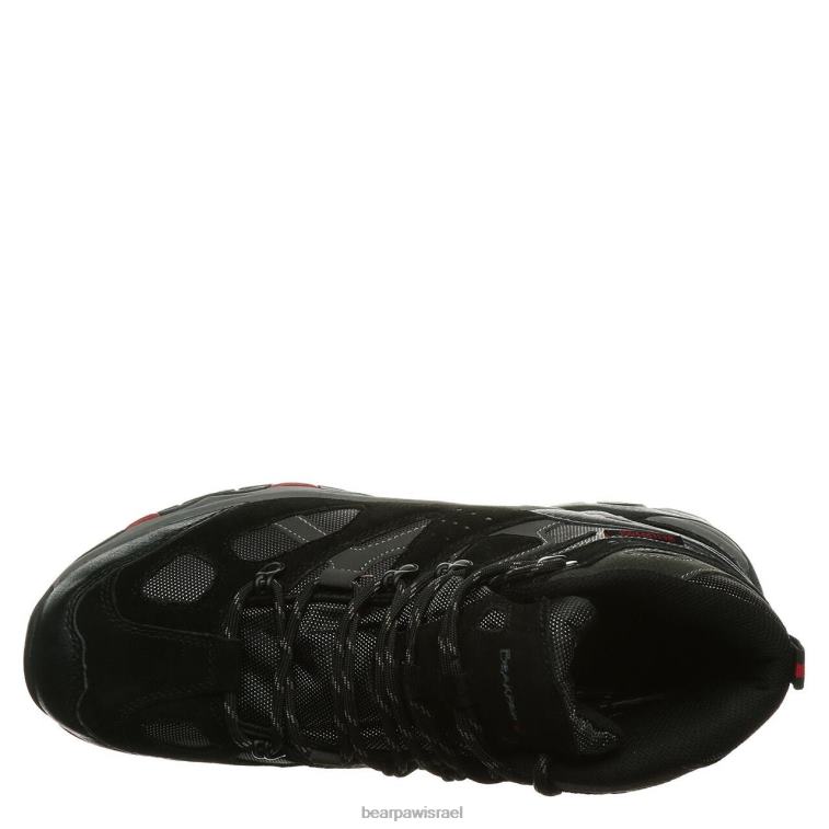 BEARPAW גברים ברוק XB6J560 מטיילים שחור/אפור