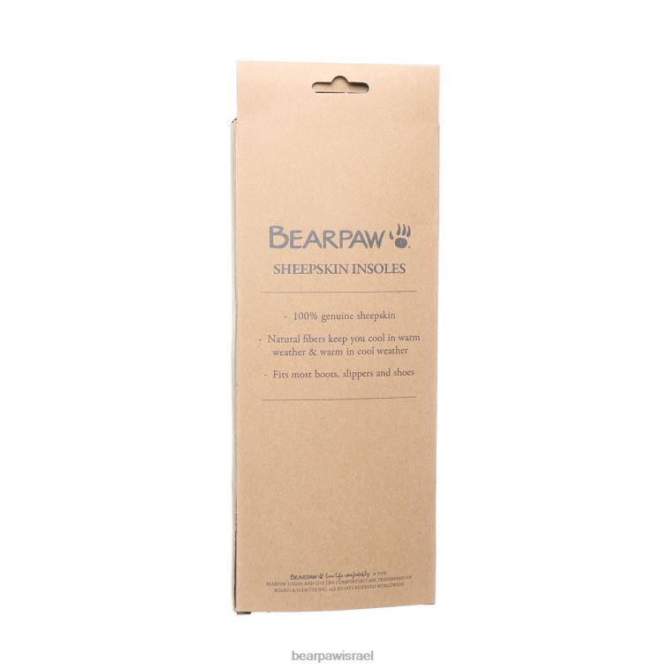 BEARPAW גברים מדרסי נוחות מאווררים XB6J564 אביזרים בלי צבע