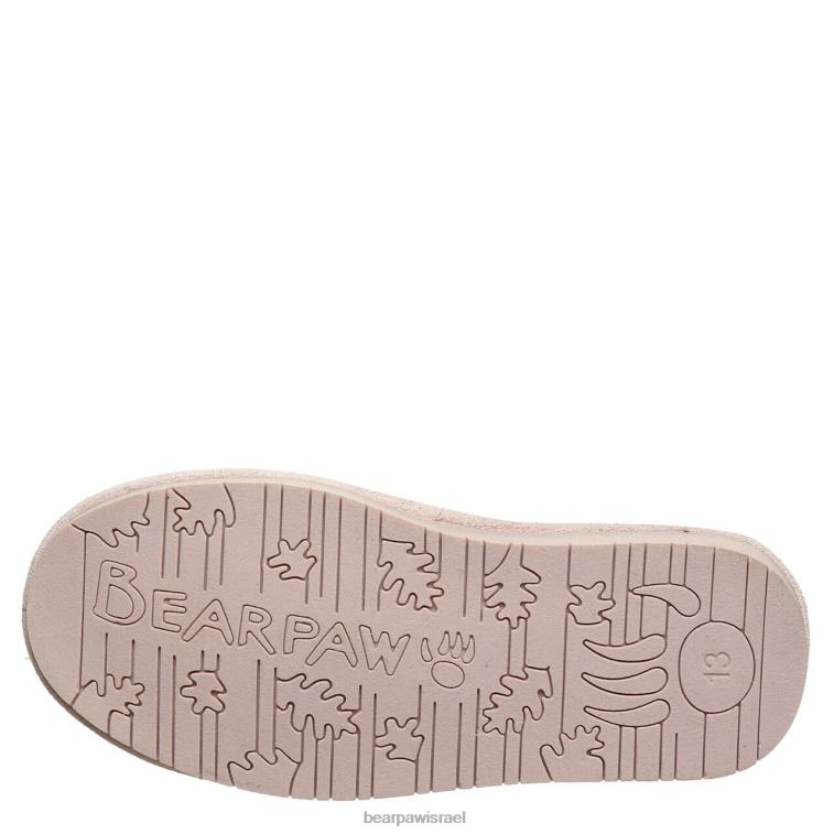 BEARPAW ילדים נוער בושי XB6J608 מגפיים ורוד חיוור