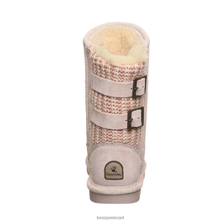 BEARPAW ילדים נוער בושי XB6J608 מגפיים ורוד חיוור