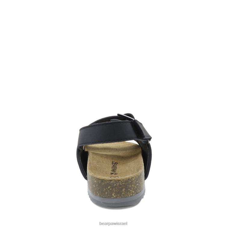 BEARPAW ילדים פעוט ברוקלין XB6J621 סנדלים שָׁחוֹר
