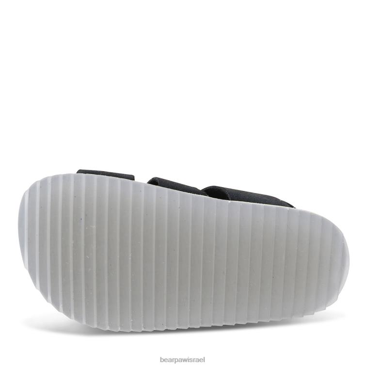 BEARPAW ילדים פעוט זאידי XB6J623 סנדלים שָׁחוֹר