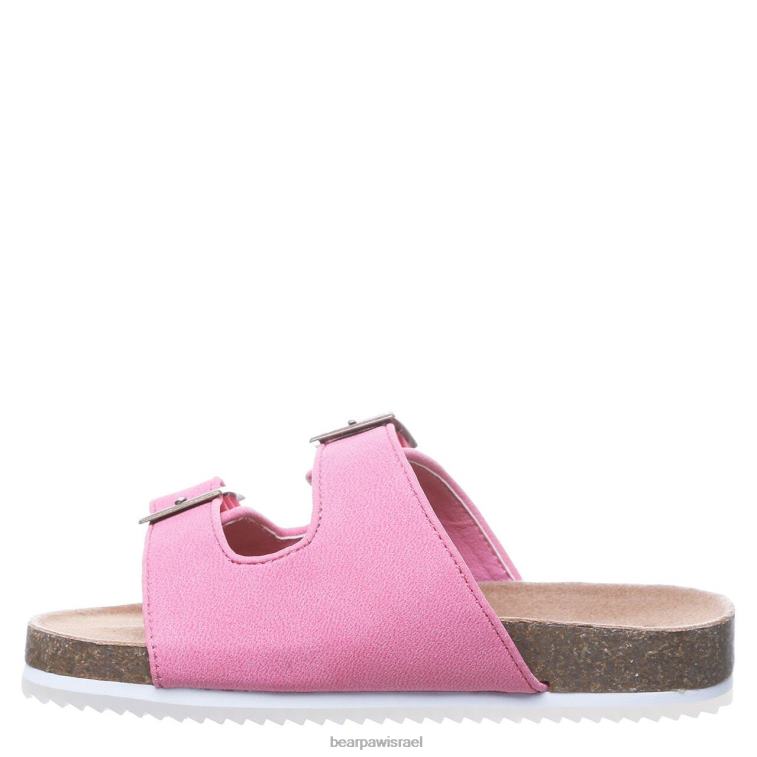 BEARPAW ילדים נוער ברוקלין XB6J628 סנדלים ורוד סוכריות