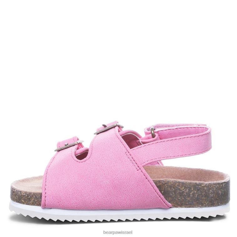 BEARPAW ילדים פעוט ברוקלין XB6J630 סנדלים ורוד סוכריות