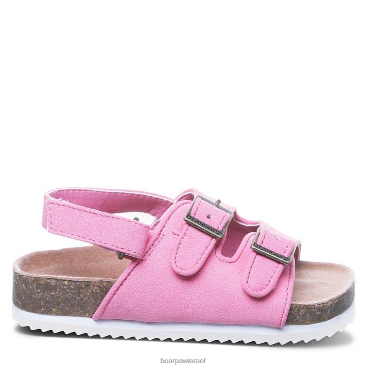 BEARPAW ילדים פעוט ברוקלין XB6J630 סנדלים ורוד סוכריות