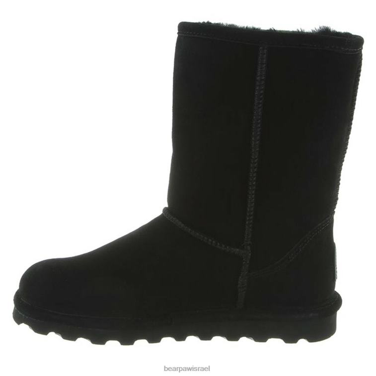 BEARPAW נשים אלא קצר XB6J93 מגפיים שָׁחוֹר