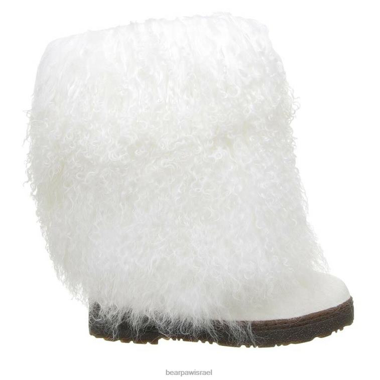 BEARPAW נשים boetis XB6J118 מגפיים לבן
