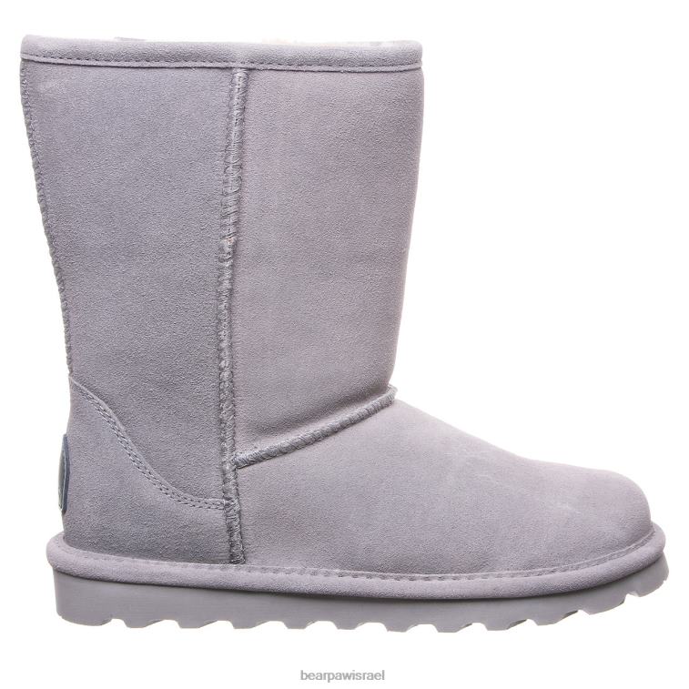BEARPAW נשים elle קצר רחב XB6J12 מגפיים ערפל אפור
