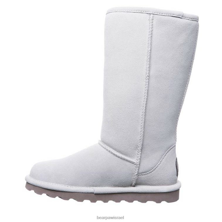 BEARPAW נשים elle גבוה רחב XB6J240 מגפיים לבן חורף